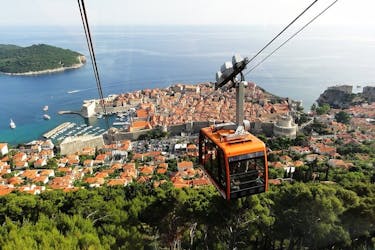 Roundtrip cable car skip-the-line ticket in Dubrovnik